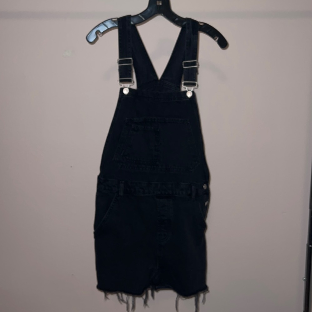Topshop Overall Dress Pinafore